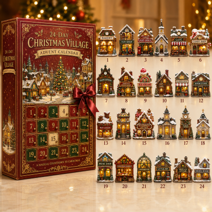 ✨24-Day Christmas Countdown Advent Calendar – Christmas Town - 2