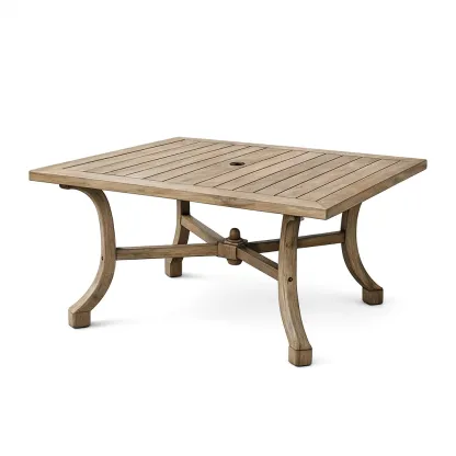 Table Rectangular Teak Outdoor-Mobieta