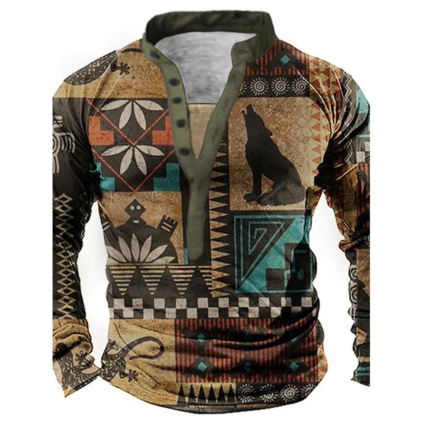 Warm and casual western sweater