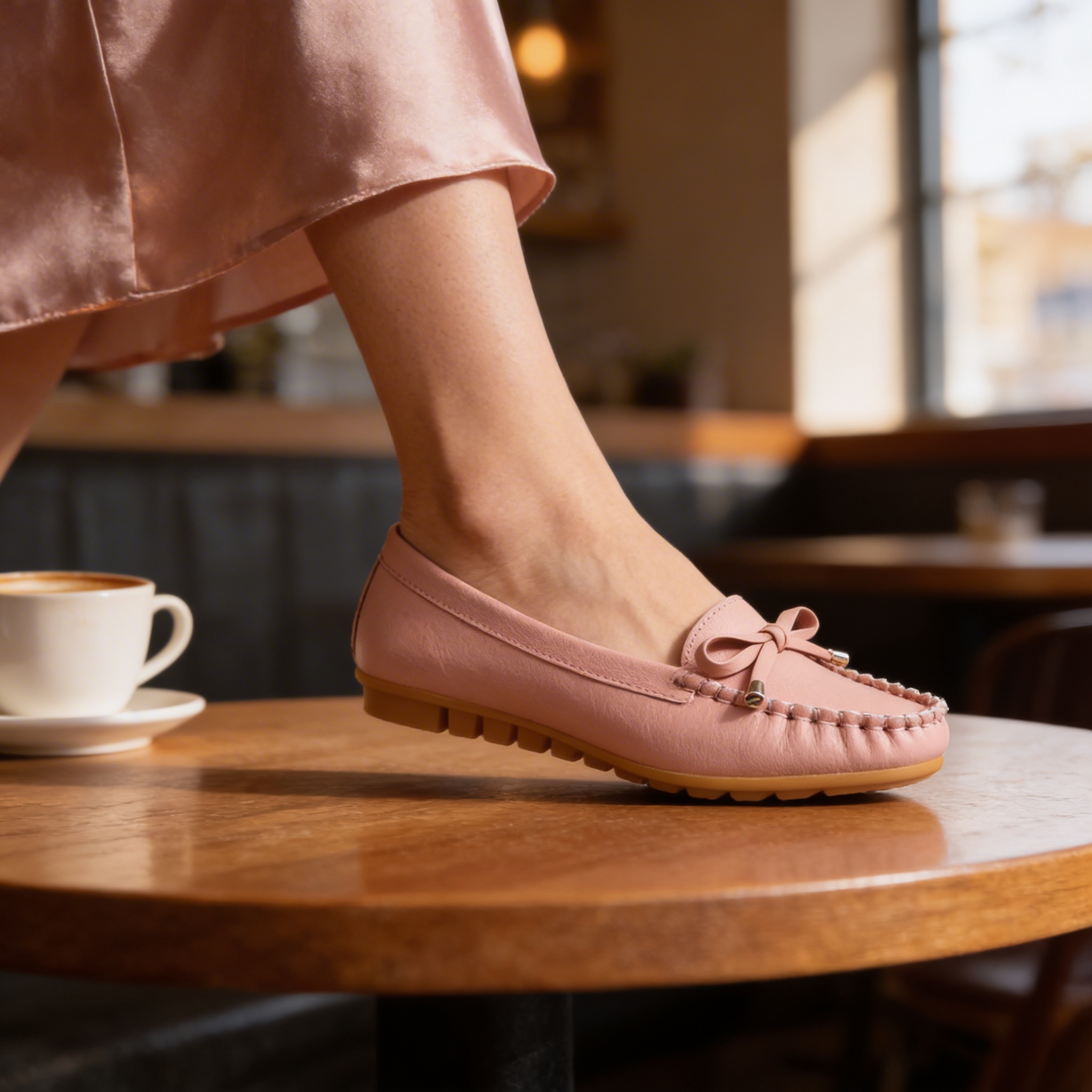 Women's Bow Flat Shoes - Hero Image