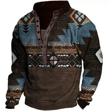 Warm and casual western sweater