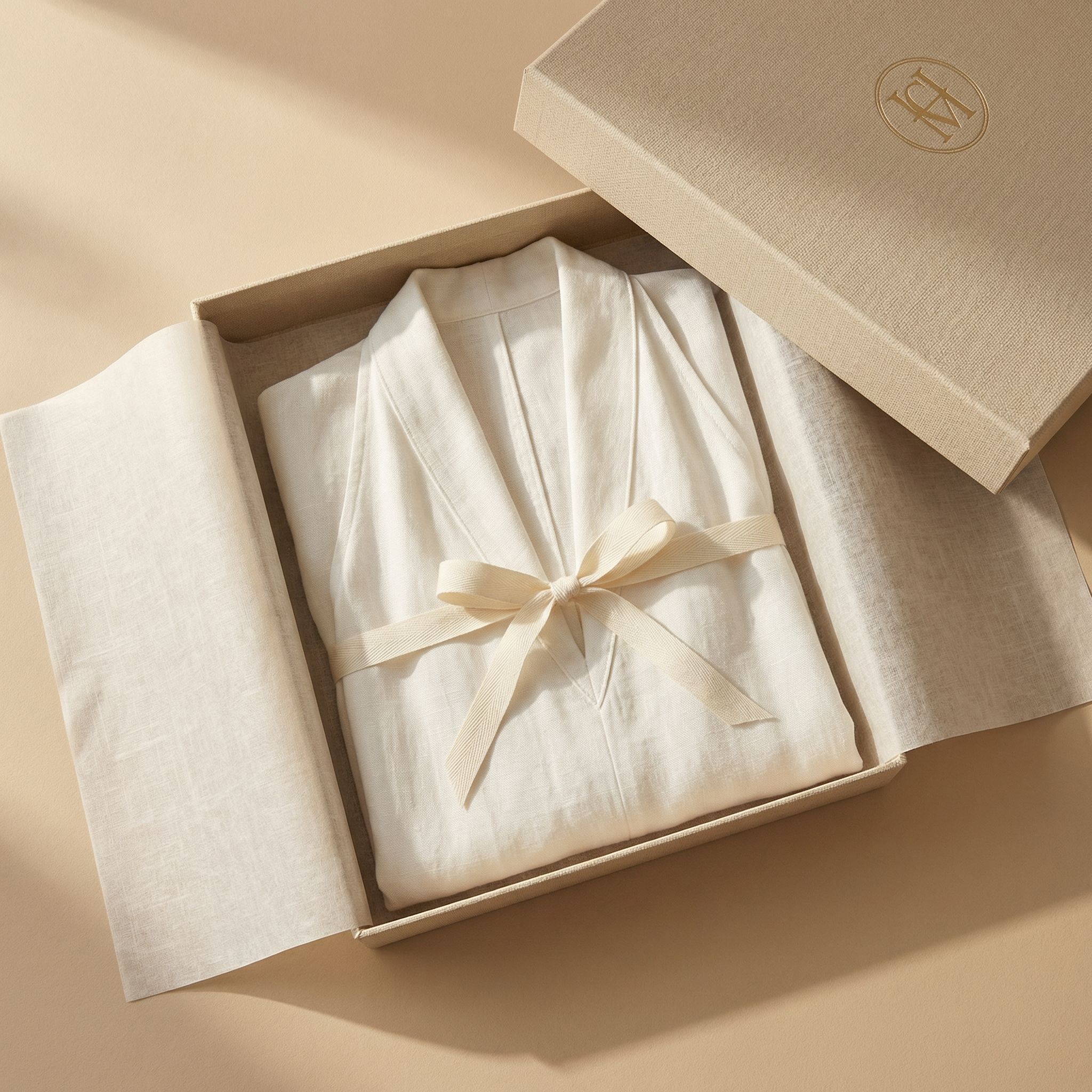 Jumpsuit folded neatly, showing fabric quality