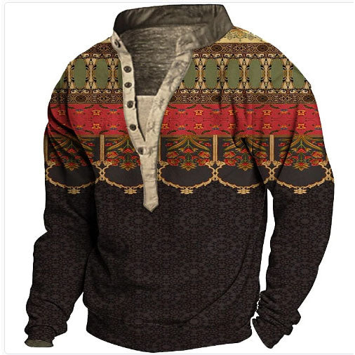 Warm and casual western sweater