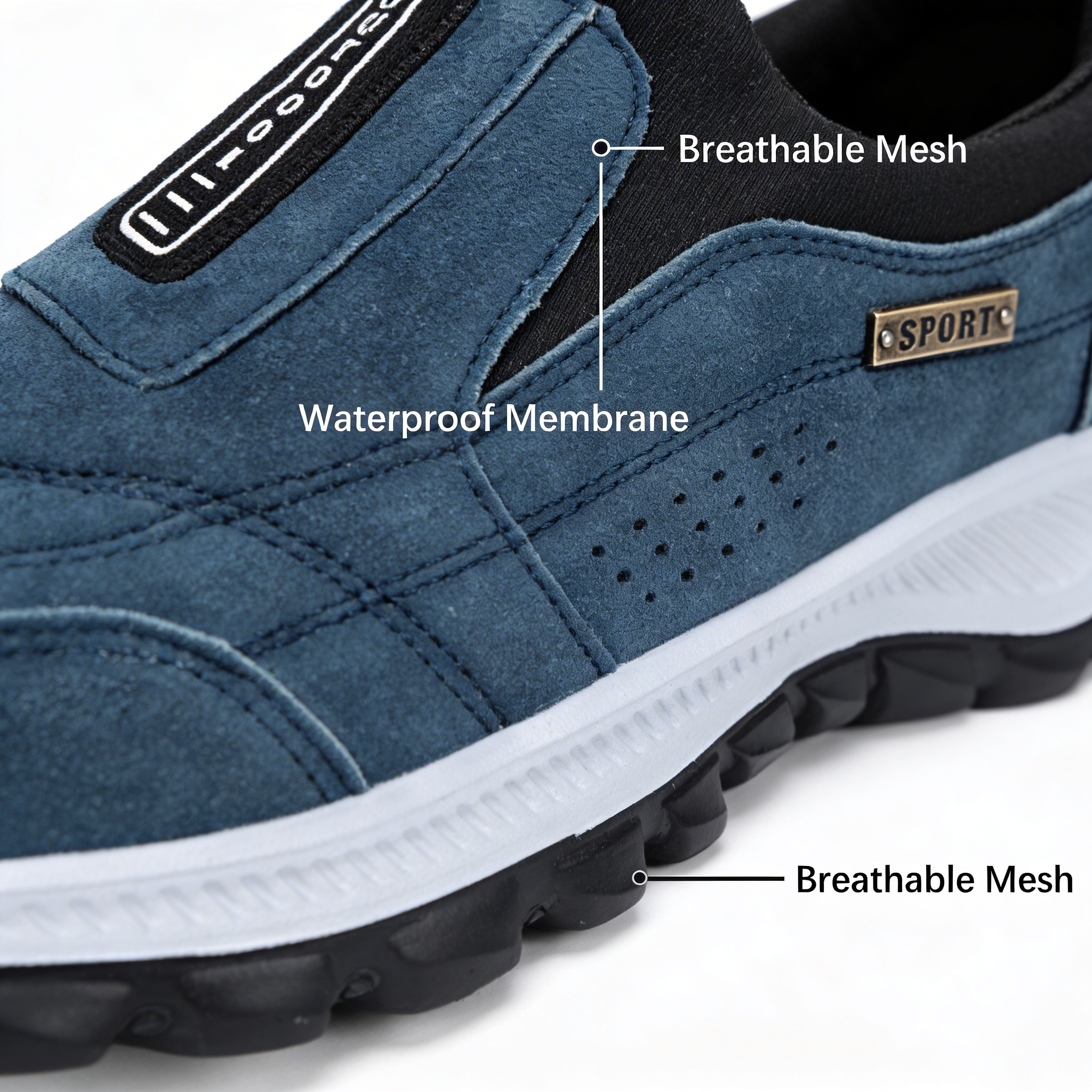 Shoe showcased in both outdoor and urban settings