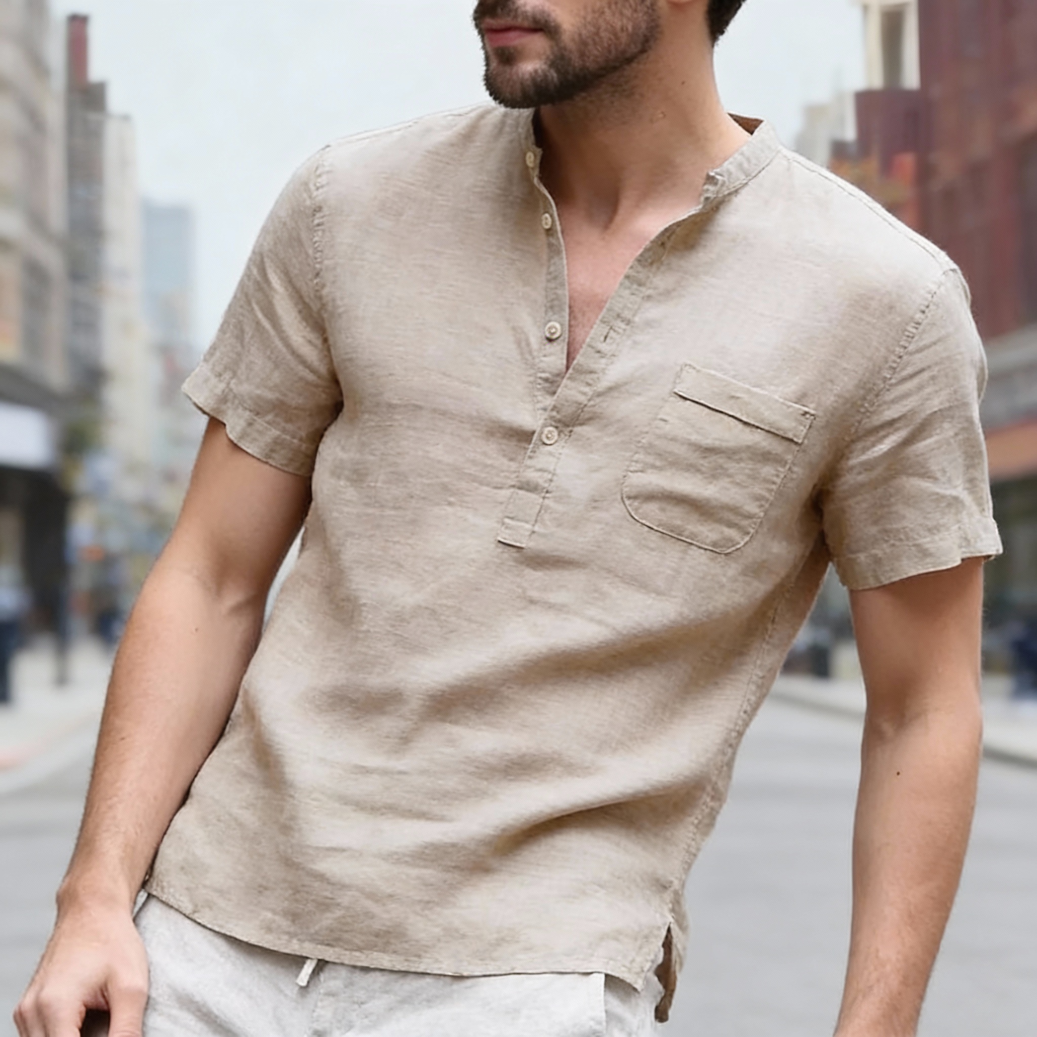 Breathable Cotton-Linen Fabric