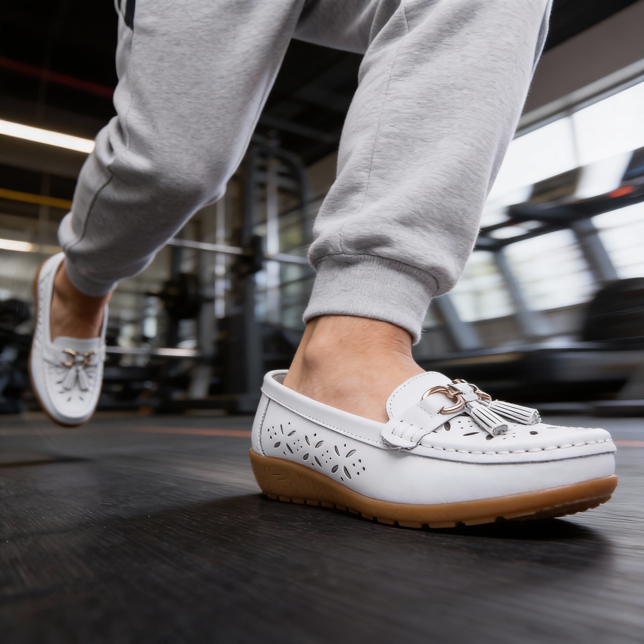 Close-up of the supreme soft leather texture