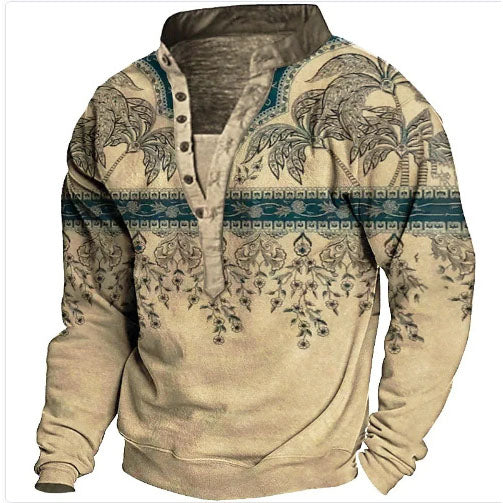 Warm and casual western sweater