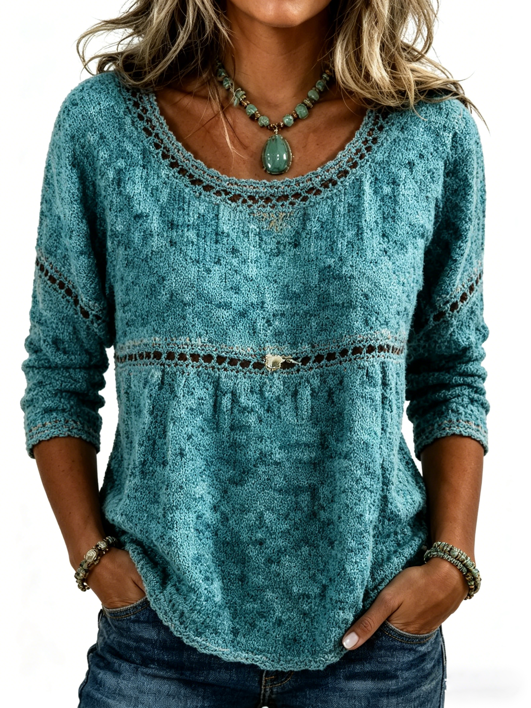 New Arrivals🔥 Women's Vintage Abstrct Casual Loose Blouse Shirt