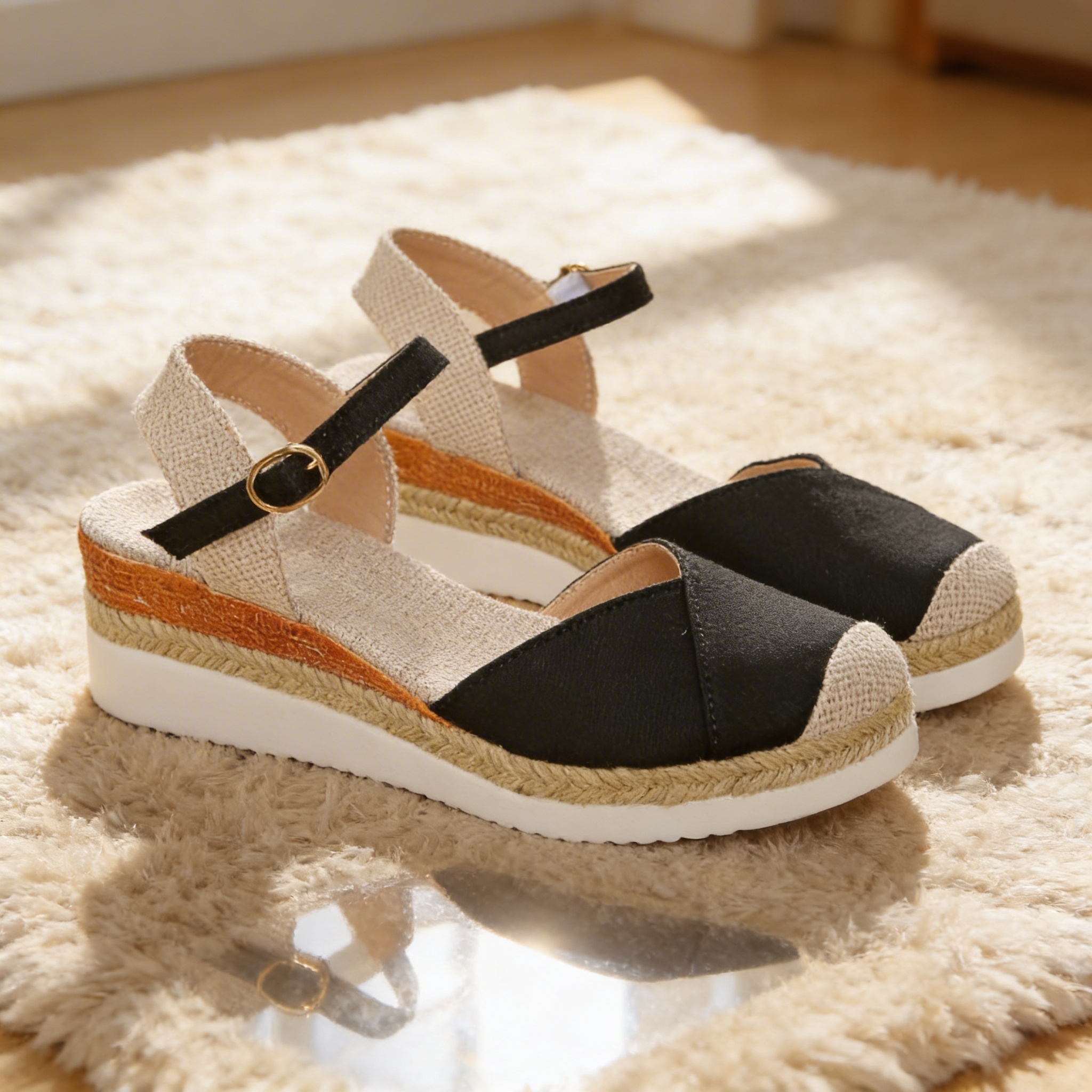 Thick sole for support and durability