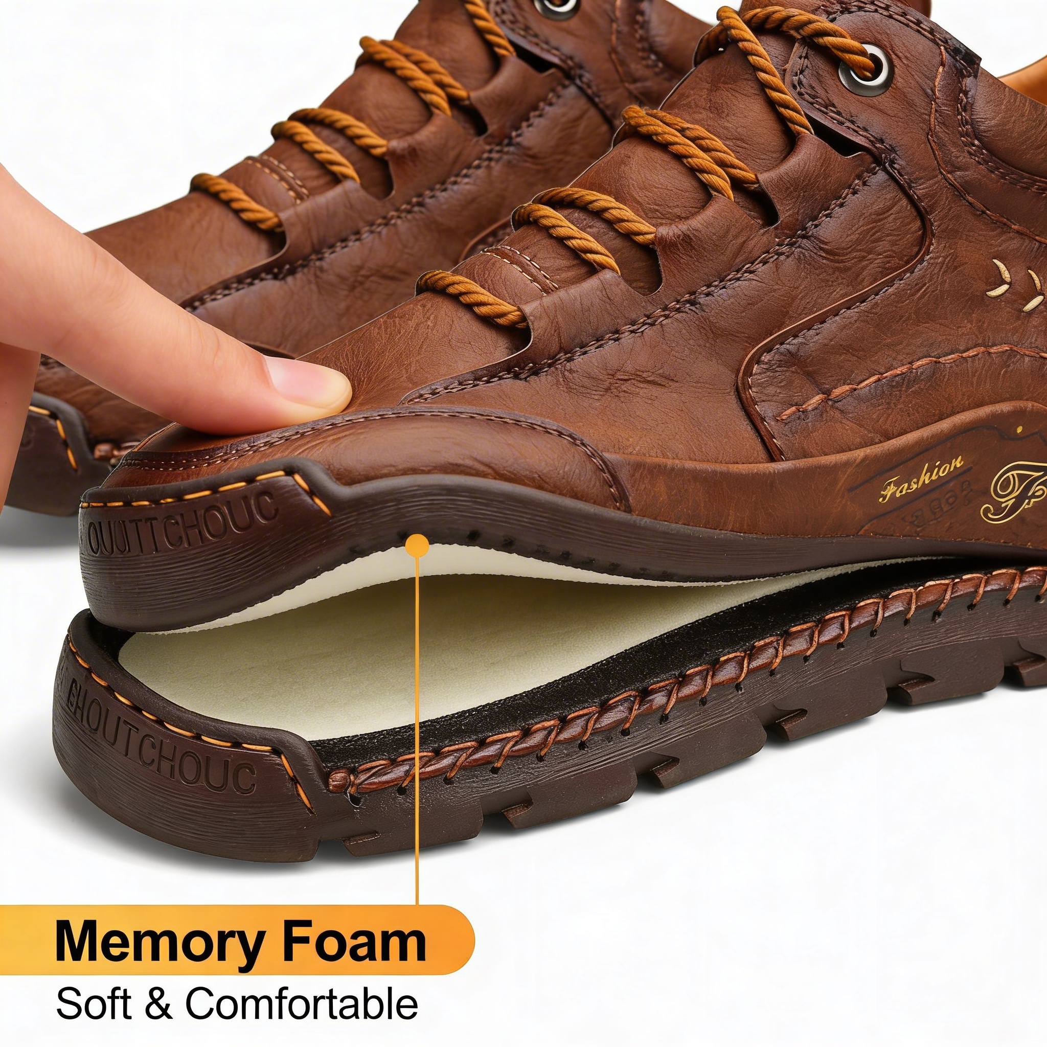 Image showcasing the anti-slip outsole pattern