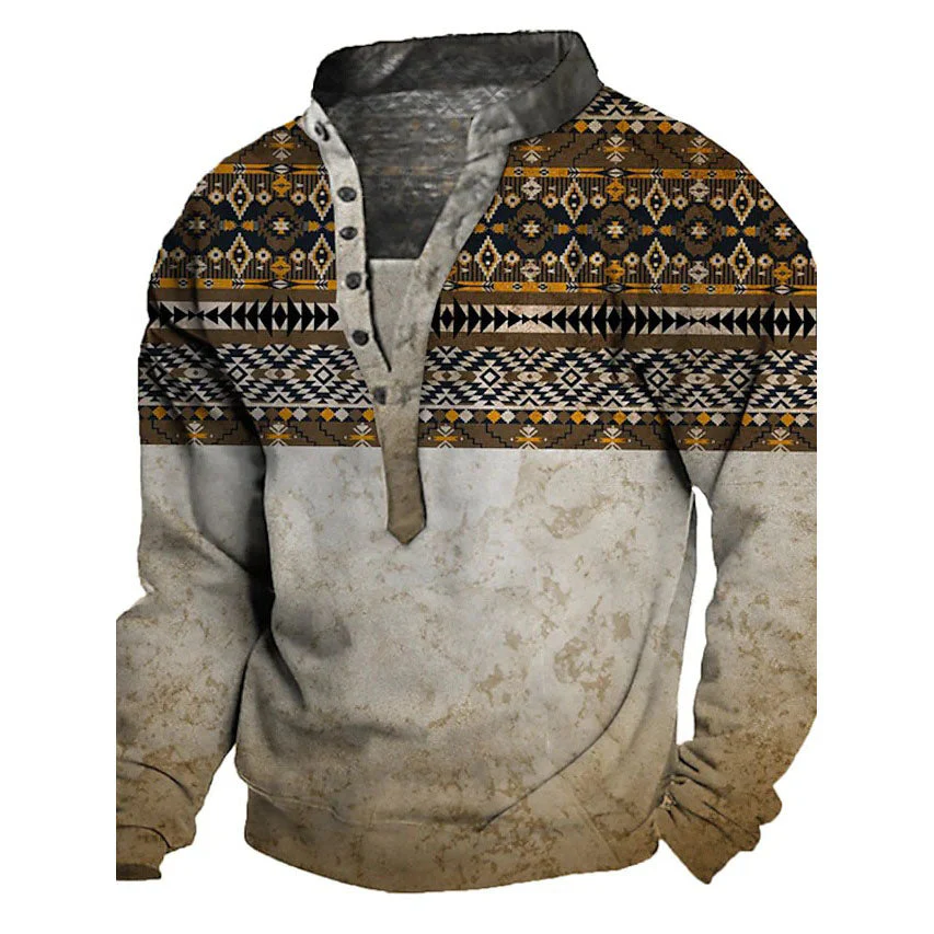 Warm and casual western sweater