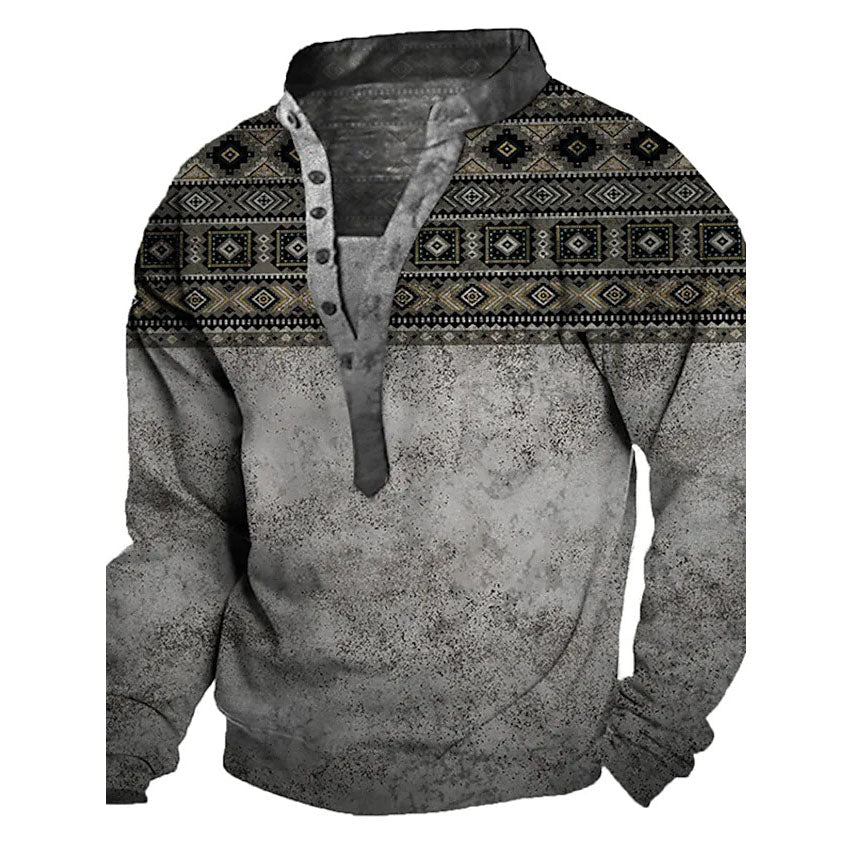 Warm and casual western sweater