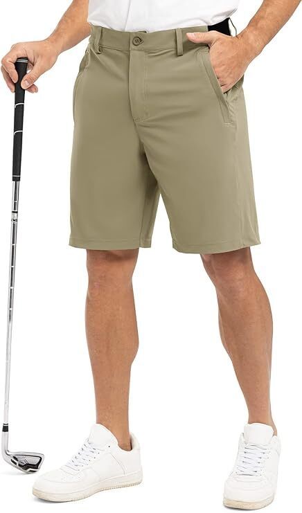 ⏰Men's Golf Work Shorts Stretch Waistband Dry Fit