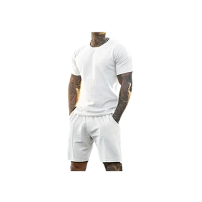 8 Pack-Mens Short Sets 2 Piece Outfits Fashion Summer Tracksuits Casual Set
