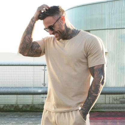 8 Pack-Mens Short Sets 2 Piece Outfits Fashion Summer Tracksuits Casual Set