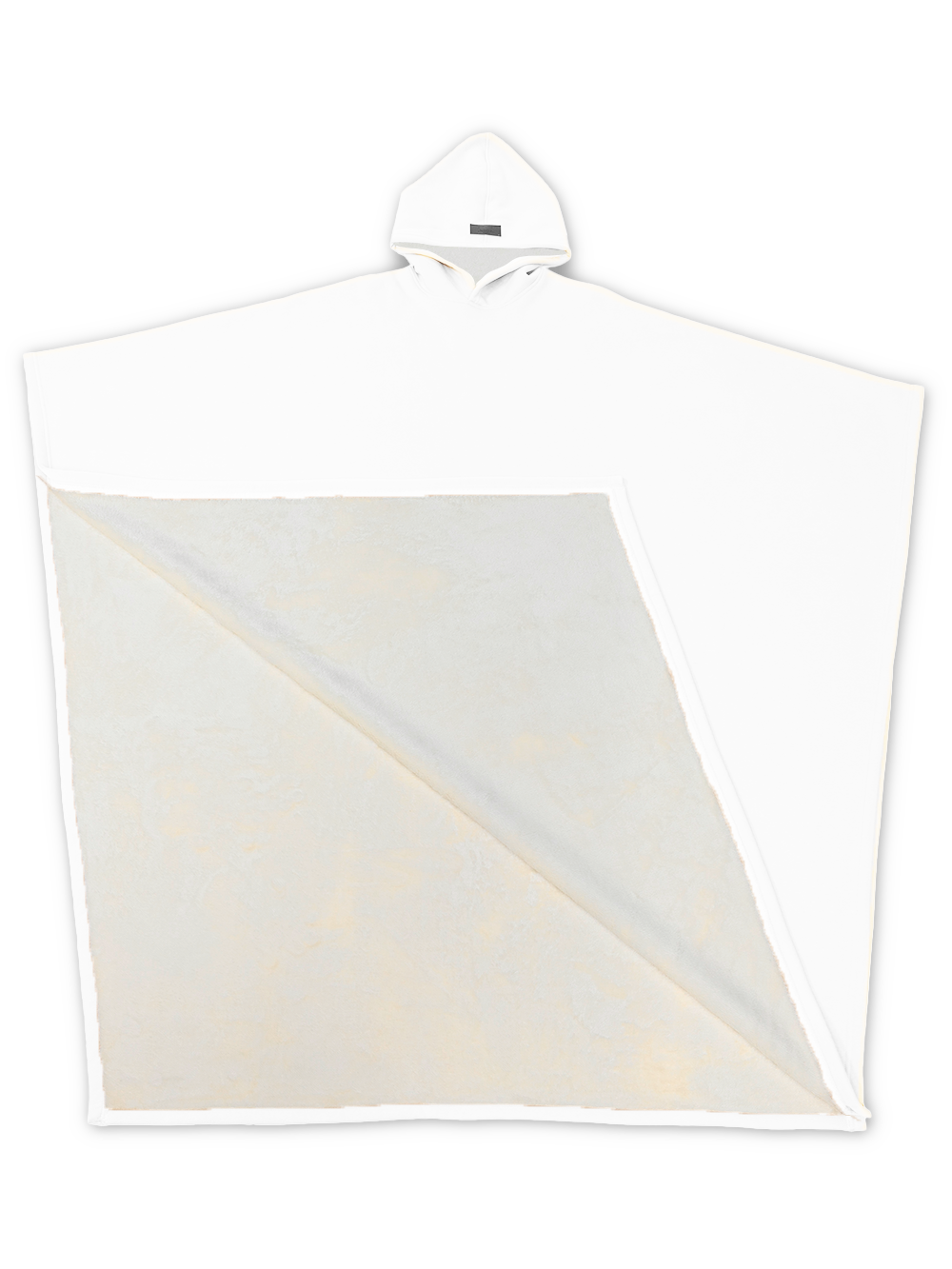 Solid Color sided Fleece Hoodie Blanket