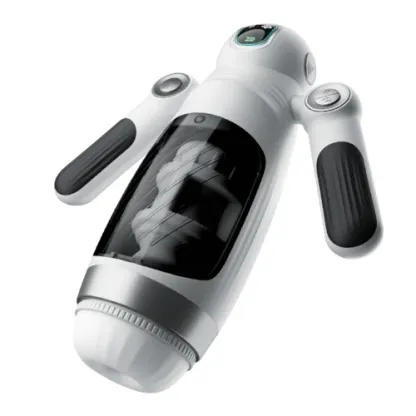 💥RobotThrust Pro – The Transparent Robot Masturbator That Thrusts, Vibrates & Lets You Watch Every Stroke 🔥🤖