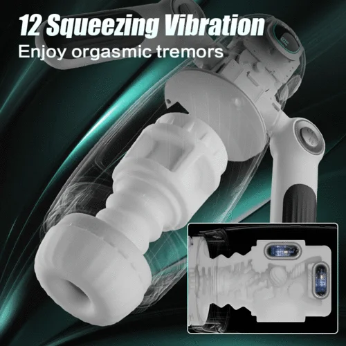 💥RobotThrust Pro – The Transparent Robot Masturbator That Thrusts, Vibrates & Lets You Watch Every Stroke 🔥🤖