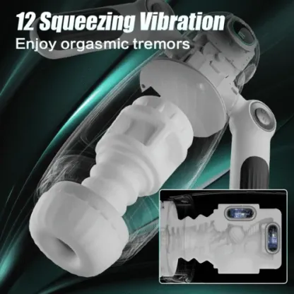💥RobotThrust Pro – The Transparent Robot Masturbator That Thrusts, Vibrates & Lets You Watch Every Stroke 🔥🤖