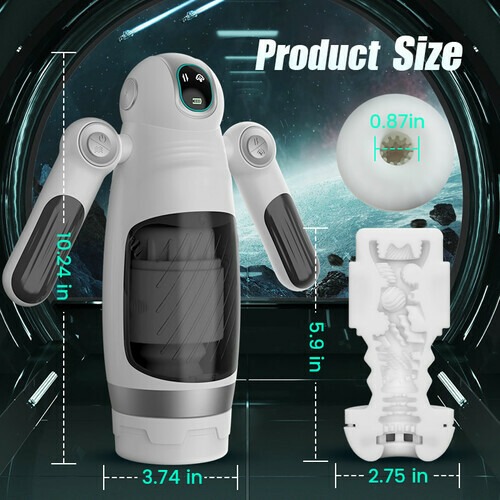 💥RobotThrust Pro – The Transparent Robot Masturbator That Thrusts, Vibrates & Lets You Watch Every Stroke 🔥🤖