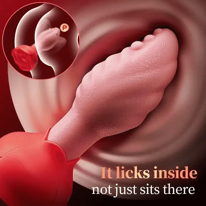 🌹 Experience a New Level of Sensation with a 360° Rotating Vibrating Butt Plug