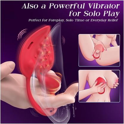 💝WhisperRide – Ultra-quiet portable vibrator for secret pleasure✨