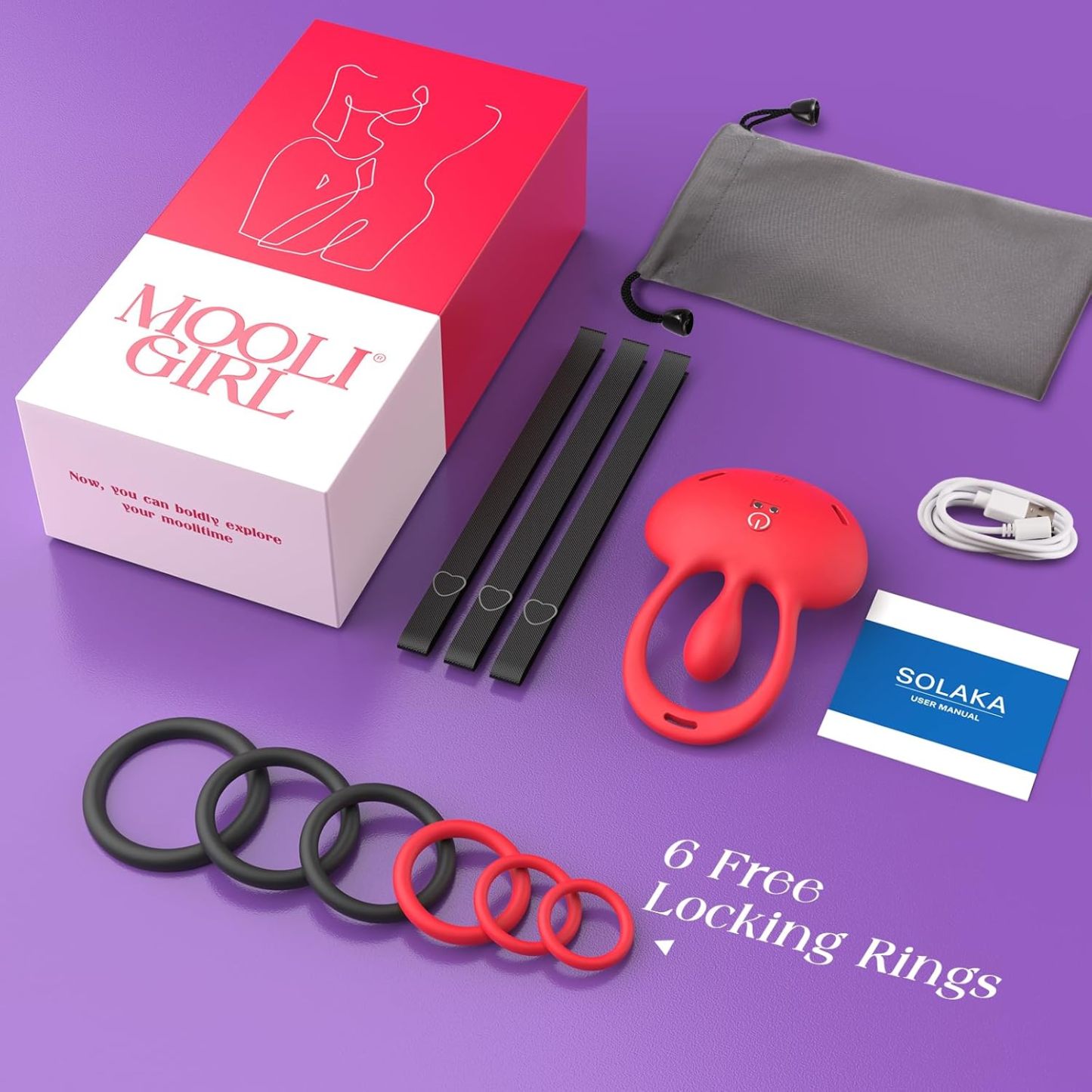 💝WhisperRide – Ultra-quiet portable vibrator for secret pleasure✨