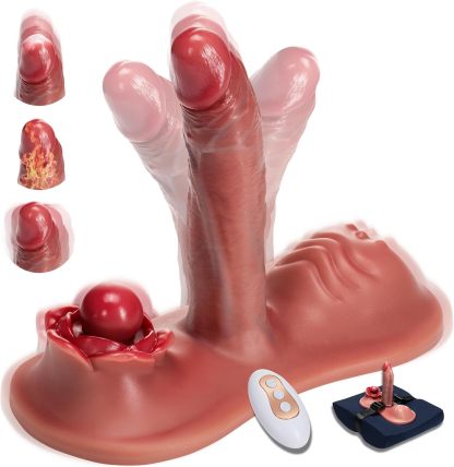 🎁2026 Hot-selling Dildo-Female Sex Toy Riding Vibrator Dildo