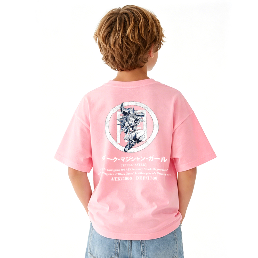 Yu-Gi-Oh! Anime Graphic T-Shirt for Kids Cartoon Print Cotton Tee