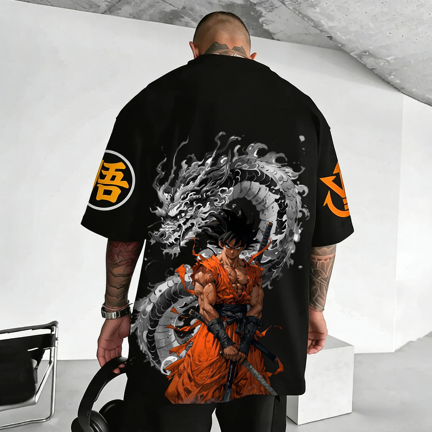 Unisex Anime Inspired Vintage T-Shirt-Anime x kingdom