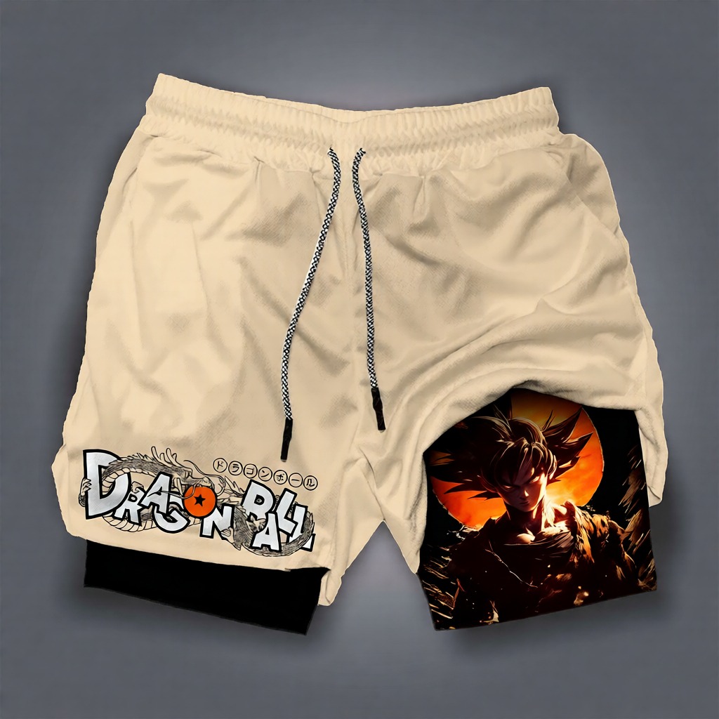 Unisex Casual Anime Streetwear Shorts-Anime x kingdom