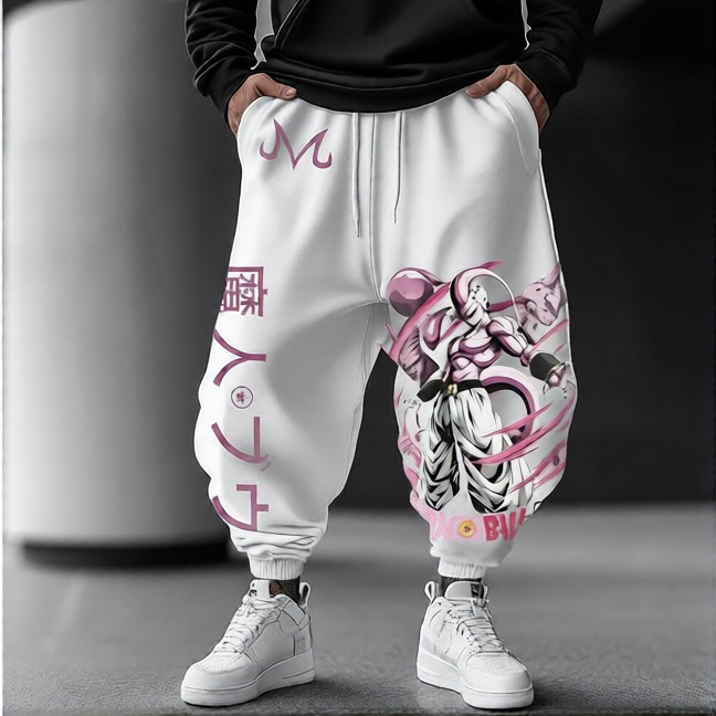 Unisex Casual Anime Streetwear Pants-Anime x kingdom
