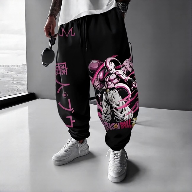 Unisex Casual Anime Streetwear Pants-Anime x kingdom
