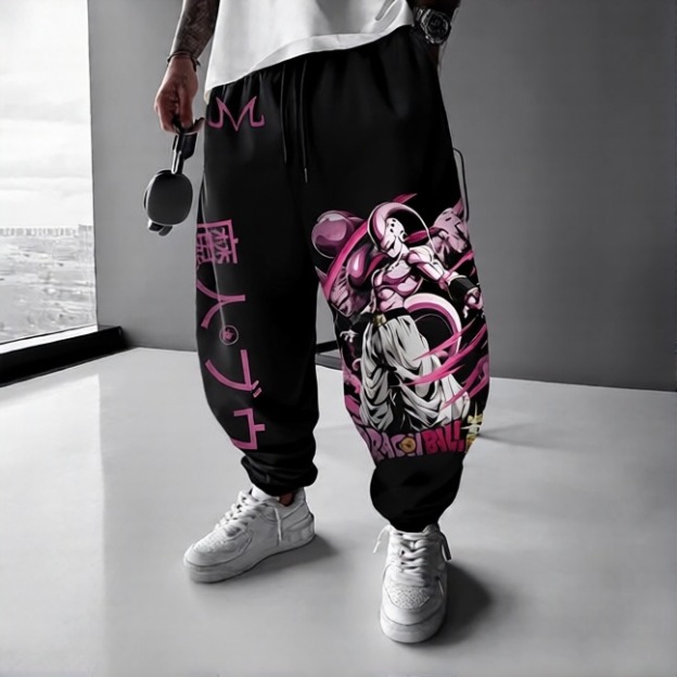 Unisex Casual Anime Streetwear Pants-Anime x kingdom