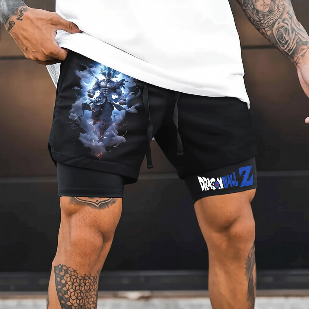 Unisex Casual Anime Streetwear Shorts-Anime x kingdom