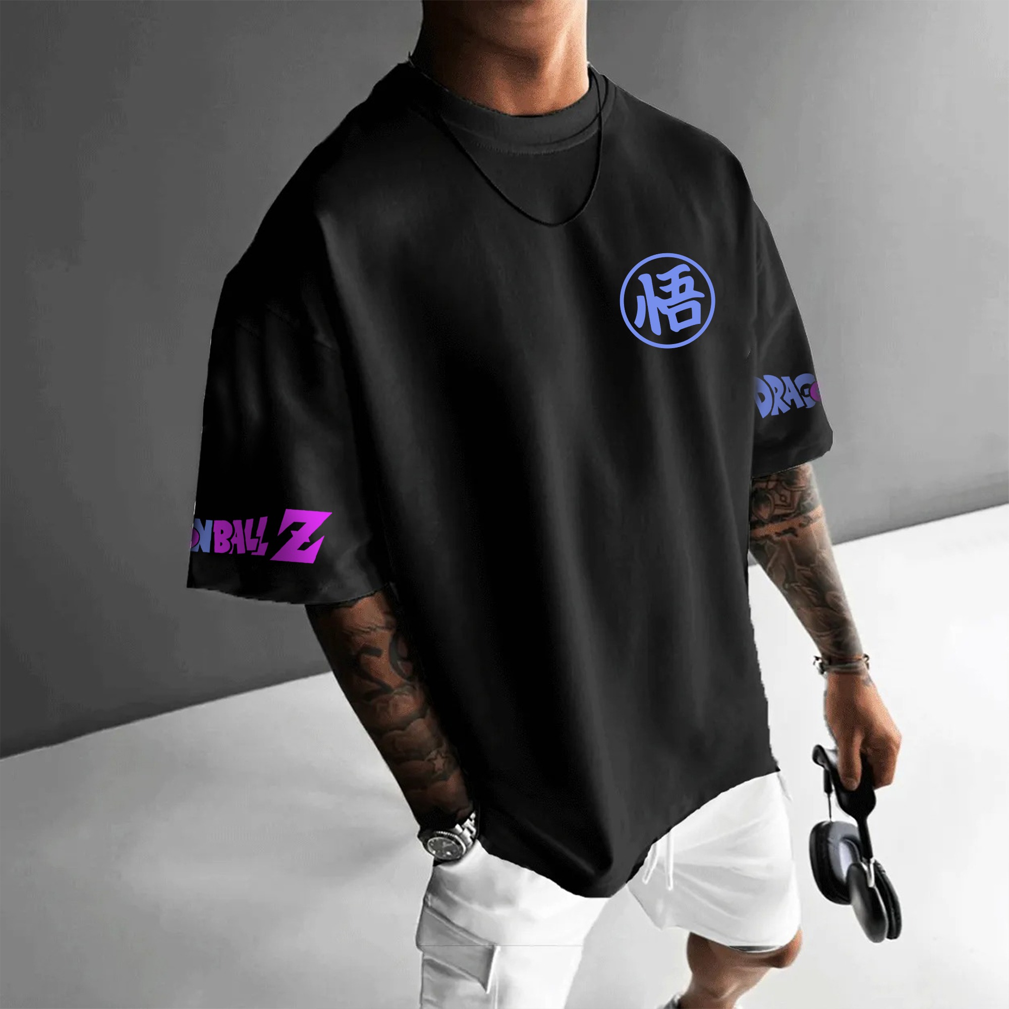 Unisex Anime Inspired Vintage T-Shirt-Anime x kingdom