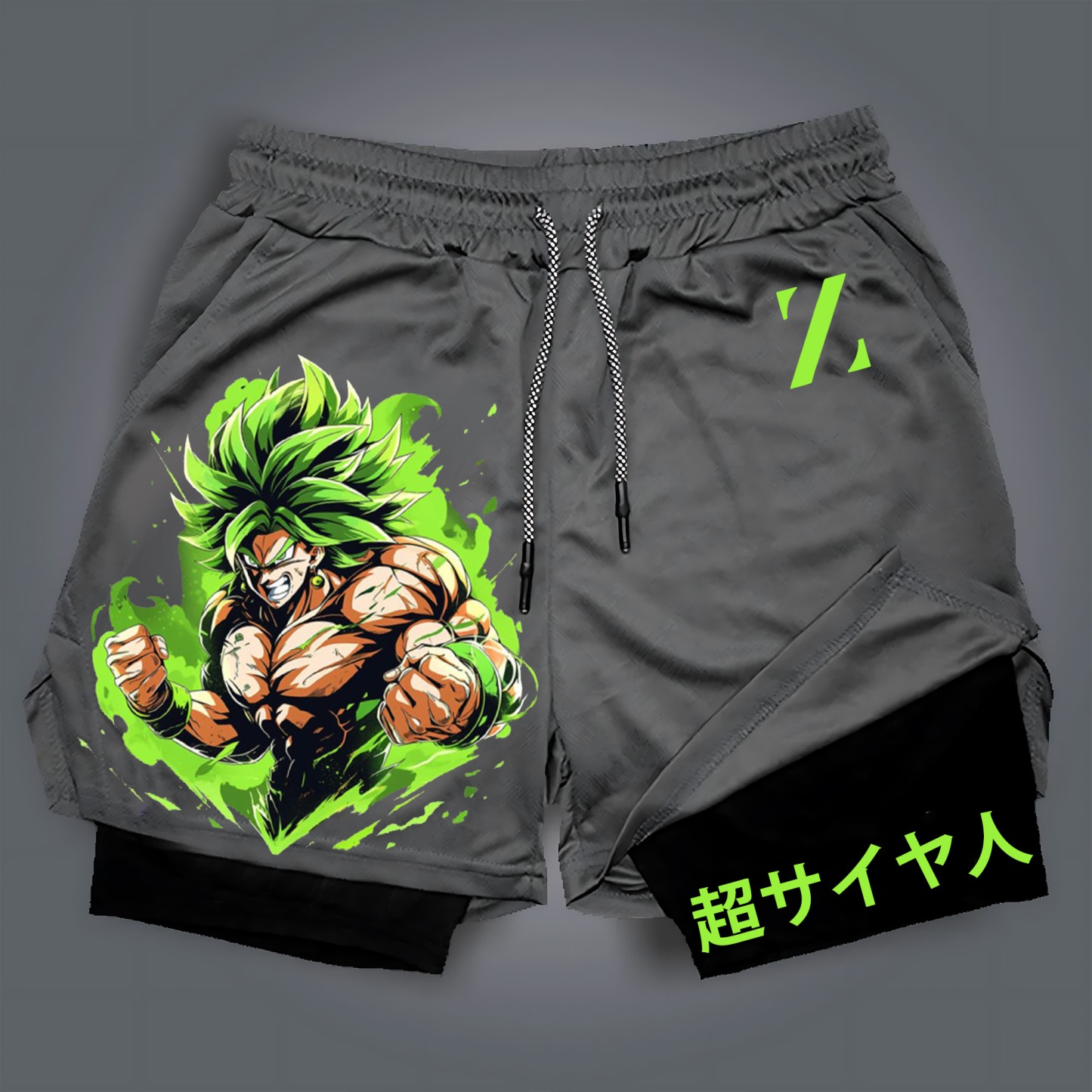 Unisex Casual Anime Streetwear Shorts-Anime x kingdom