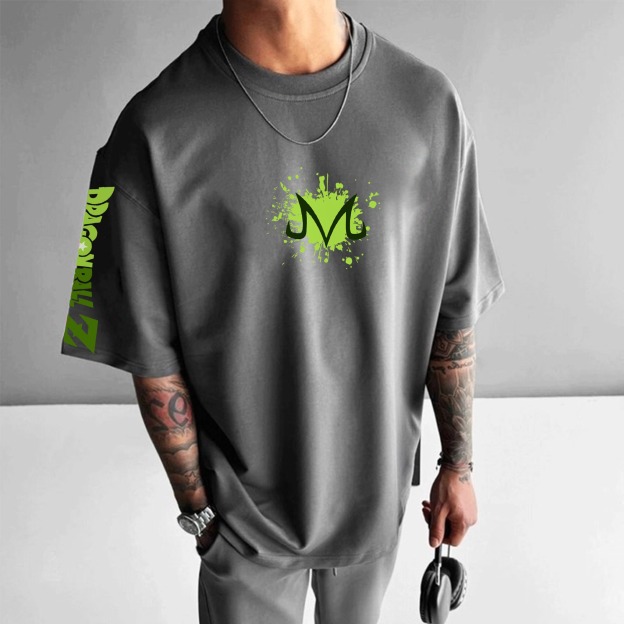 Unisex Anime Inspired Vintage T-Shirt-Anime x kingdom