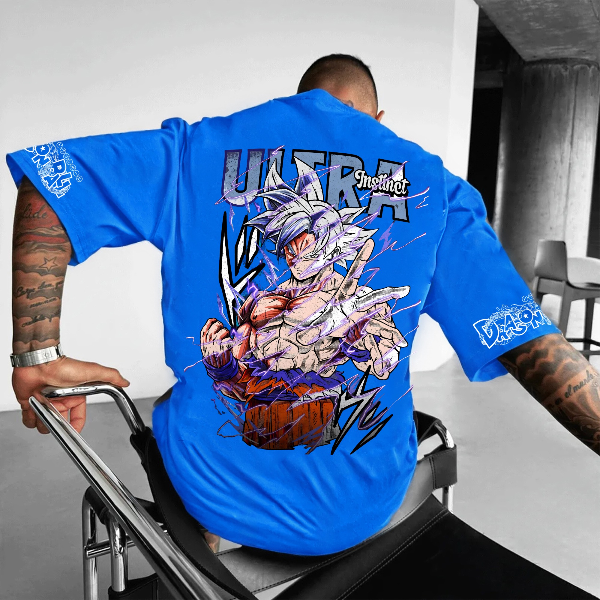 Unisex Anime Inspired Vintage T-Shirt-Anime x kingdom