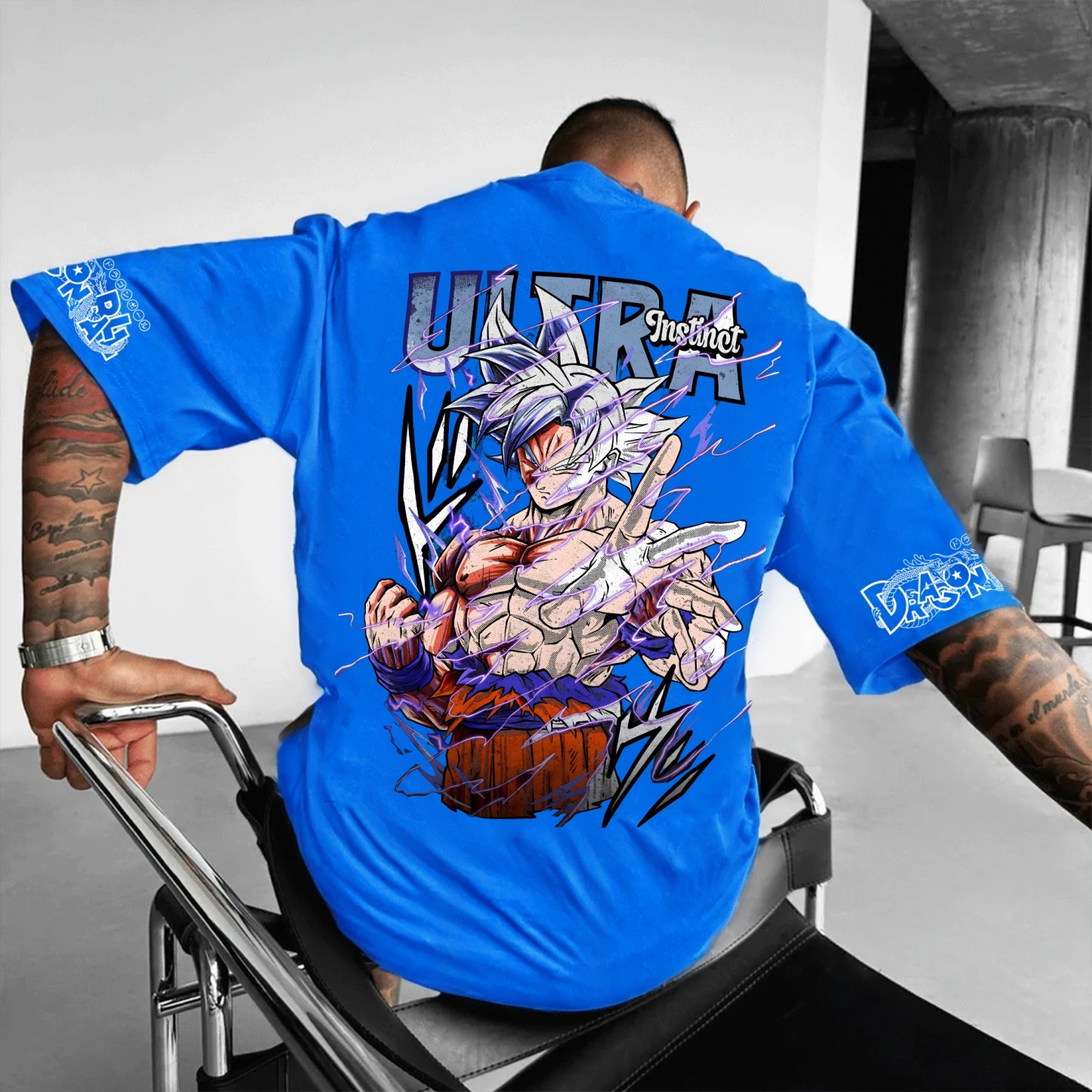 Unisex Anime Inspired Vintage T-Shirt-Anime x kingdom