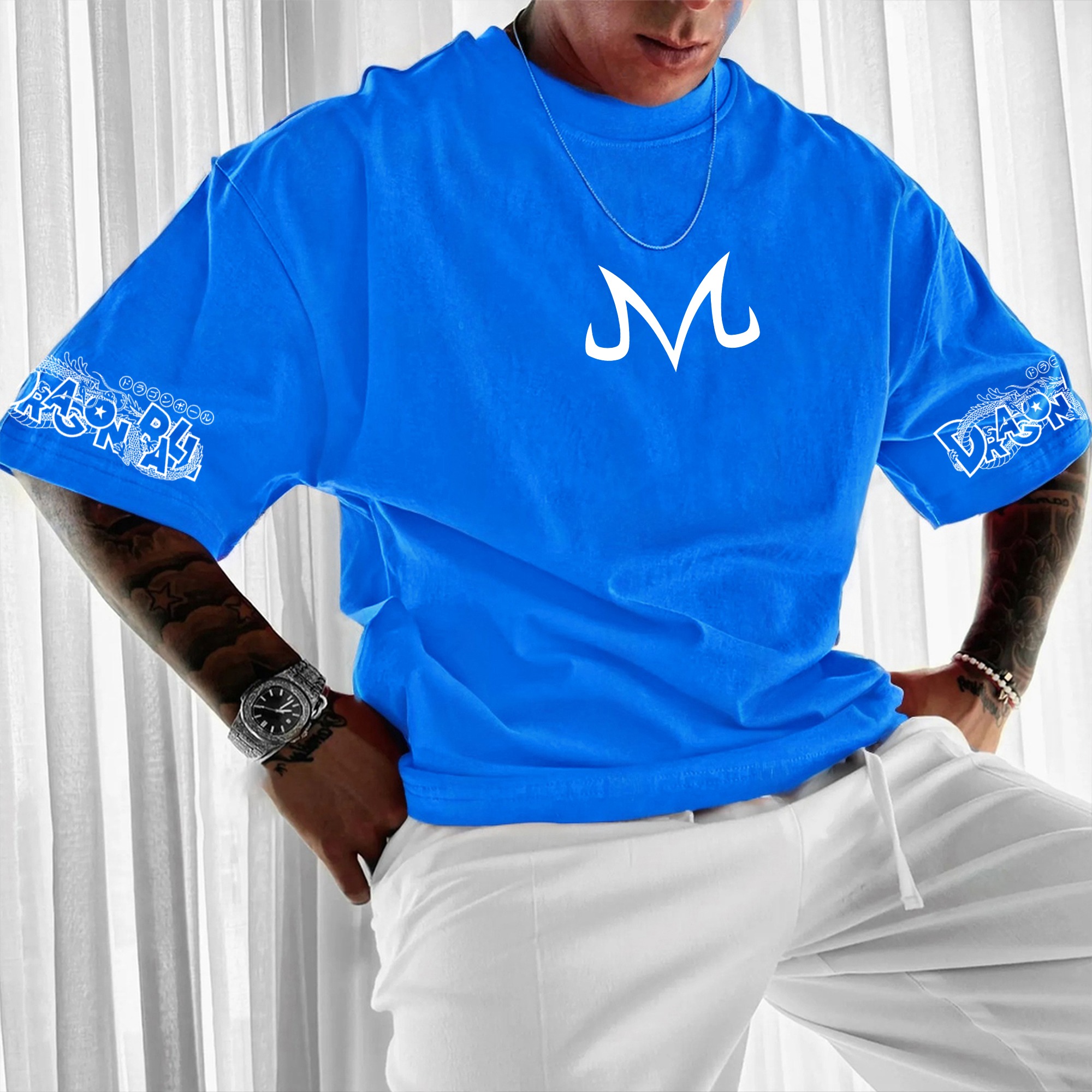 Unisex Anime Inspired Vintage T-Shirt-Anime x kingdom