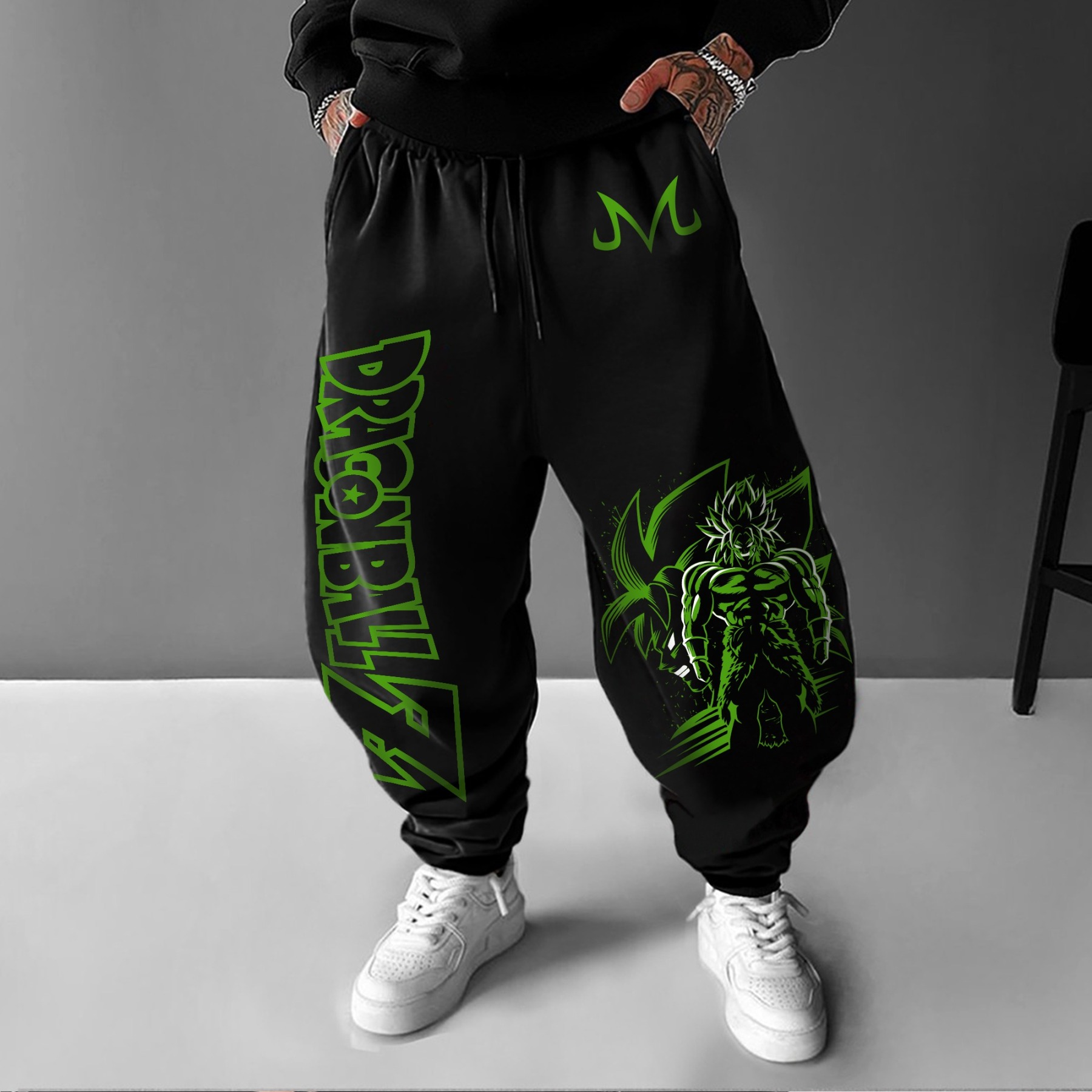 Unisex Casual Anime Streetwear Pants-Anime x kingdom