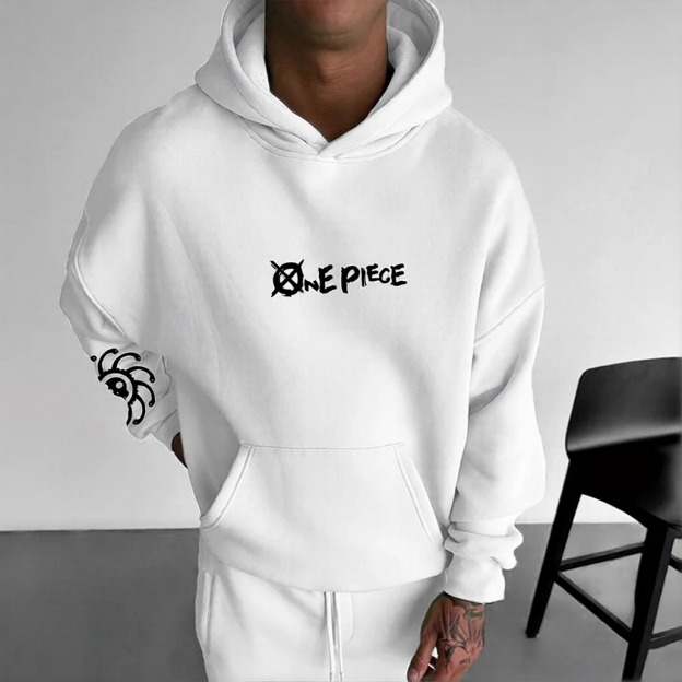 Unisex Anime Graphic Streetwear Vintage Hoodie-Anime x kingdom