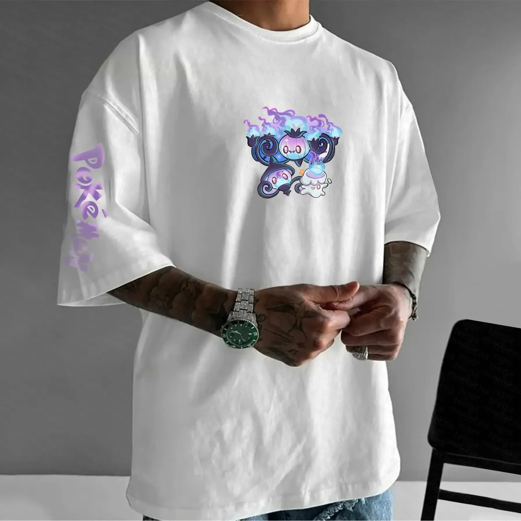 Unisex   Anime Inspired Vintage T-Shirt