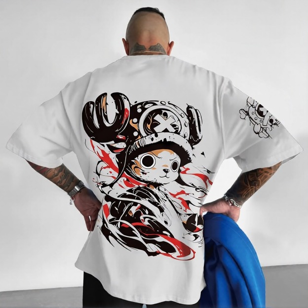 Unisex Anime Inspired Vintage T-Shirt-Anime x kingdom