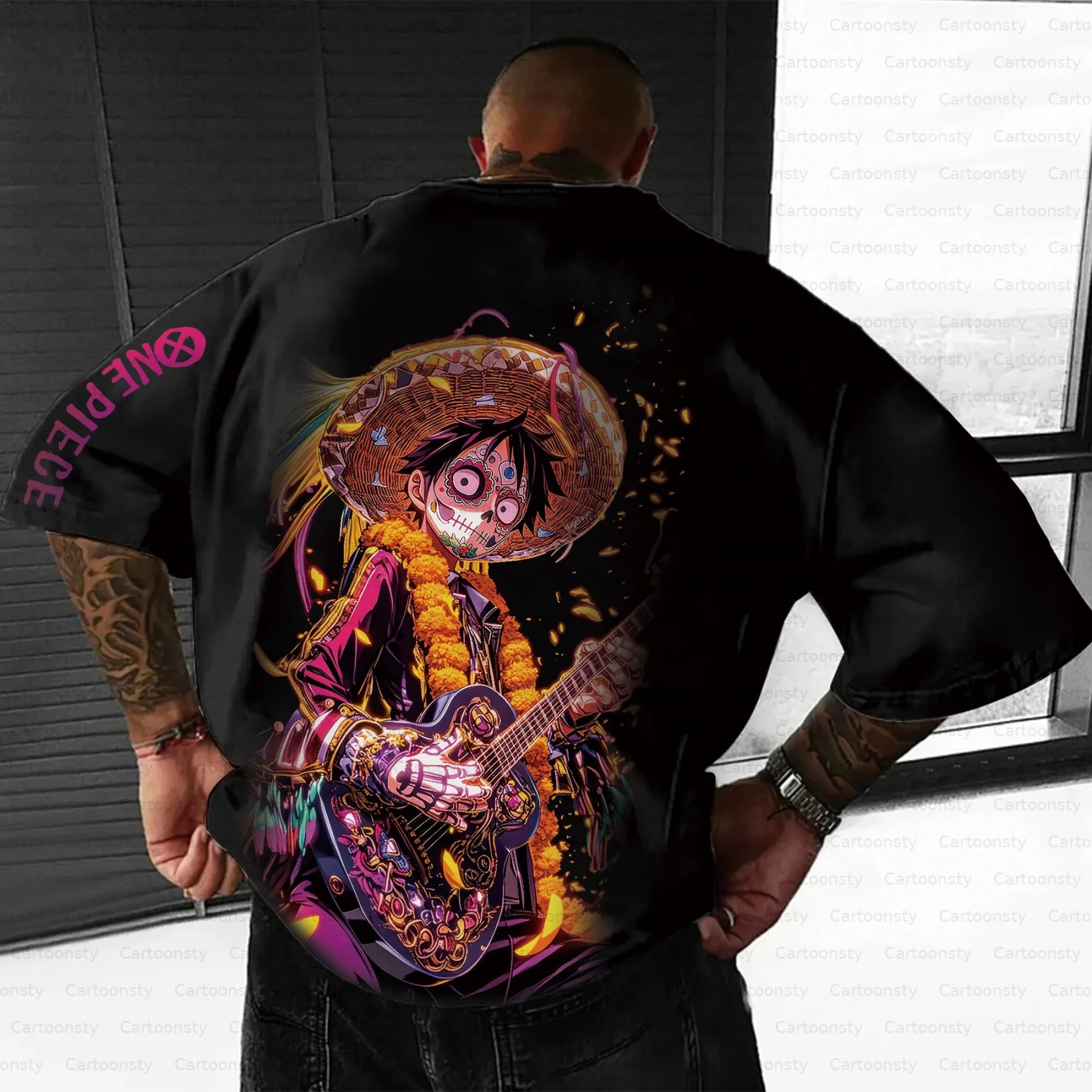 Unisex Anime Inspired Vintage T-Shirt-Anime x kingdom