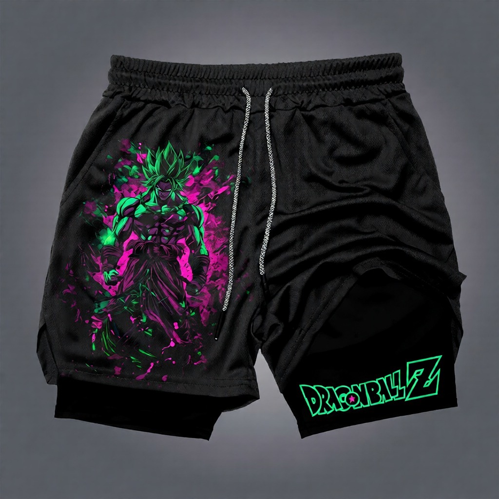 Unisex Casual Anime Streetwear Shorts-Anime x kingdom