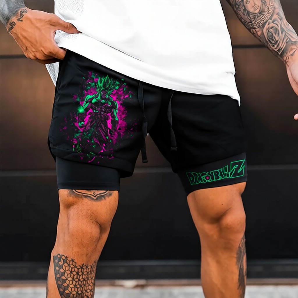 Unisex Casual Anime Streetwear Shorts-Anime x kingdom