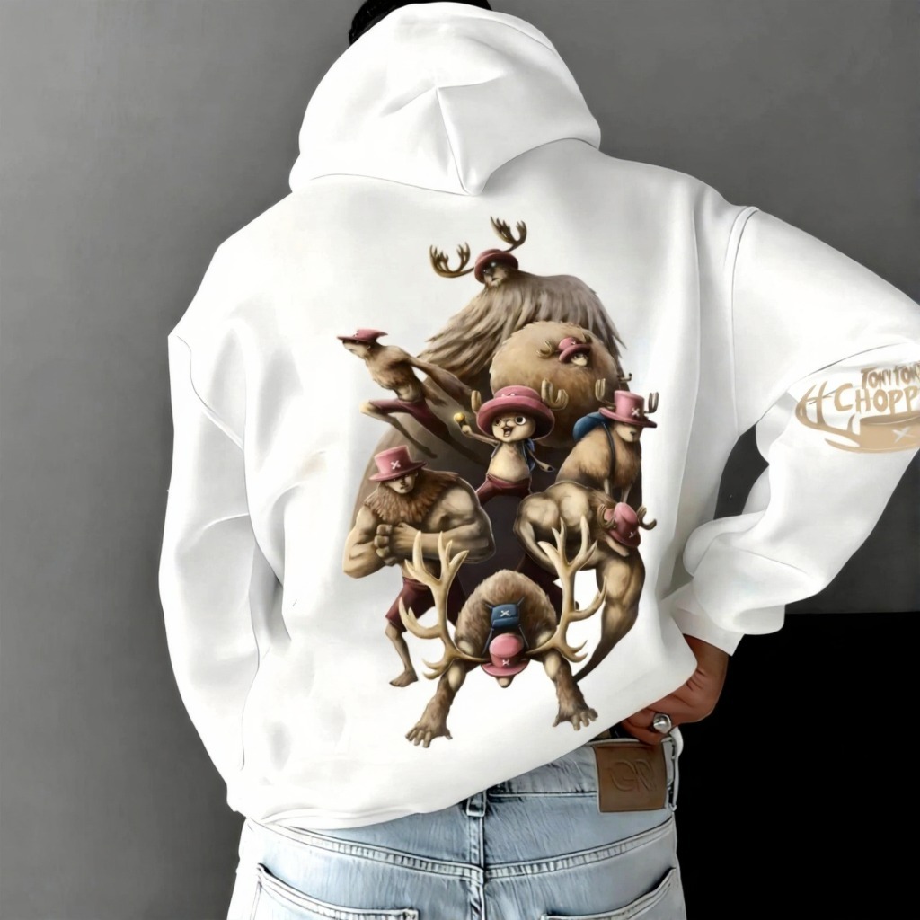 Unisex Anime Graphic Streetwear Vintage Hoodie-Anime x kingdom