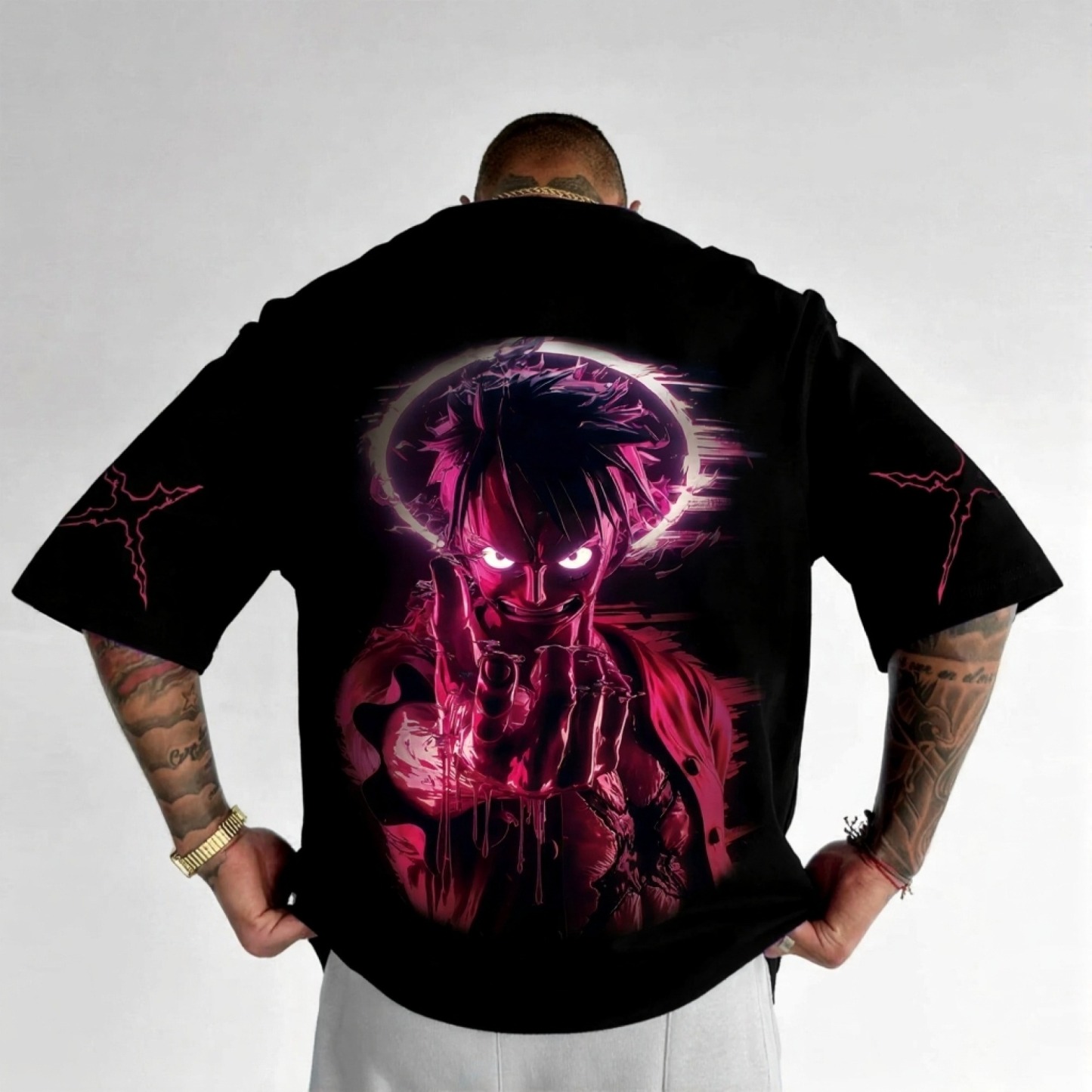 Unisex Anime Inspired Vintage T-Shirt-Anime x kingdom